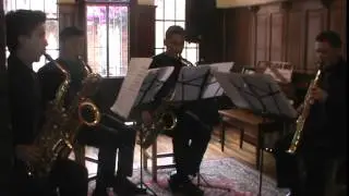 Bambuqu&iacute;simo - Le&oacute;n Cardona - Cuarteto Saxnova