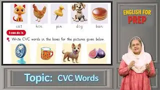 English for Kids 5+ | CVC Words | Parent Guide for Early Reading