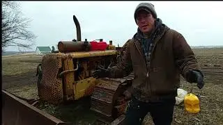 Farm Auction Find. 50's Caterpillar D4. Will It Start?