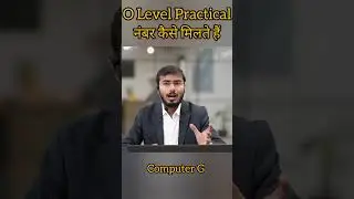 O Level Practical exam me pass kaise ho | O level practical exam ki taiyari kaise kare #computerg