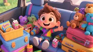Ride Along in Daddy&rsquo;s Big Van | Joyful Family Van Ride Song for Kids | Happy Road Trip Rhyme