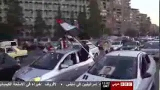 BBC Arabic report about the developments in Syria