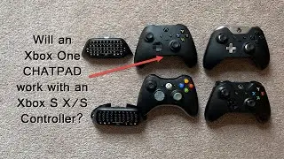 Is an Xbox One ChatPad compatible with an Xbox X/S controller?