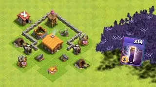 Bat Spell Army vs Every Town Hall | Clash Of Clans