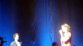 Josh Groban and Fan sing The Prayer Dublin Live
