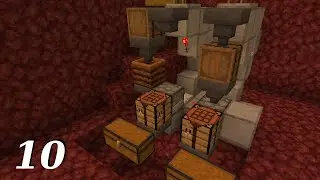 Finishing Up The Iron Farm & First Auto-Crafting | A Minecraft Let's Play