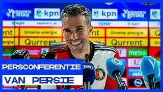 PERSCONFERENTIE | Robin van Persie schuift voor de laatste keer aan