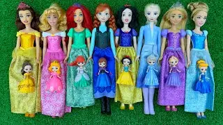 Cute Miniatures Disney Princess Frozen ELSA & Tinkerbell! #elsa #Nezha #shorts #satisfying #unboxing
