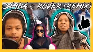 S1mba - Rover (Remix) (ft. Poundz, ZieZie & Ivorian Doll) [Music Video] REACTION