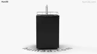 Edgestar KC3000 Kegerator 3D model by 3DModels.org