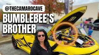 BeeBro aka Rumble Bee 2017 Chevrolet Camaro LT Camaro Cave Owner Interview at the Mt. Olive Car Show