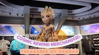 Exploring Treasures of Xandar : New Guardians Cosmic Rewind merchandise shop!
