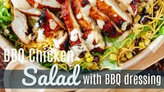 BBQ Chicken Salad with Creamy BBQ Dressing