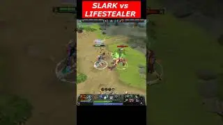 SLARK против LIFESTEALER короткие #шорты #dota2