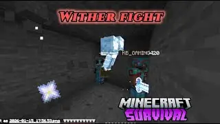 Wither Fight Coming&hellip; First We Hunt Wither Skeleton Skulls! | Minecraft Survival EP. 12