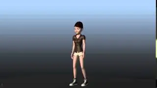 3D jump animation