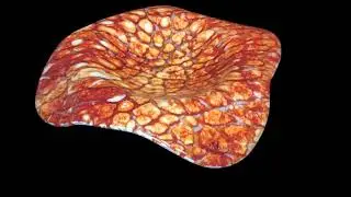 &ldquo;Glowing Lava&ldquo; - Danish glass art by Michael Kofod