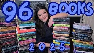 every book I read in 2025 📚 yearly reading wrap up | 96 books