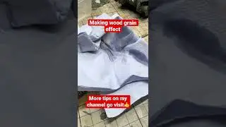 Making plastic look like wood #grain #stowage #scalemodel