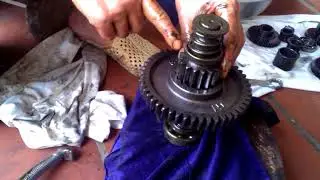Kỹ thuật lắp ráp kiểm tra , sửa chữa hộp số  máy cày.phần 4:Bộ dẫn hướng hộp số 61.