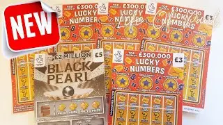 New &pound;3 Lottery Scratch Cards. &pound;15 of the &pound;3 Lucky Numbers cards.