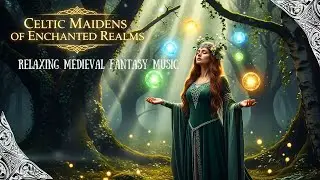 ✨ Celtic Maidens of Enchanted Realms 🌿👑 | Relaxing Medieval Fantasy Music & Mystical Forest Dreams🌌🎶