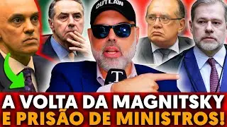 🚨 ALLAN DOS SANTOS: VOLTA DA MAGNITSKY, DESESPERO E PRISÃO DE MINISTROS