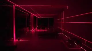Geometry of Light at Farnsworth House by Luftwerk and Iker Gil