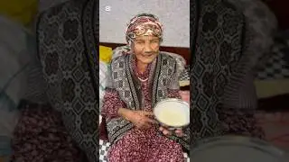 Making BYSHMA (TAN) from Kefir / Ayran 🥛 | Ancient Kyrgyz Fermented Drink | Family Village Recipe