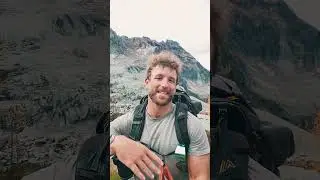 I camped in a Golden Larch Oasis! | Washington, PNW! #shorts #nature #outdoors