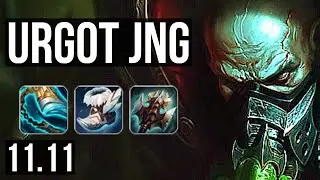 URGOT vs DIANA (JUNGLE) | 14/1/5, Legendary, 700+ games | EUW Master | v11.11