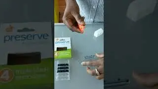 How to attach Preserve Triple Razor replacement blades
