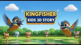 Kingfisher Kids 3D Story 2025 | Hindi Cartoon Story for Children | Moral & Learning Video