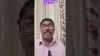 How to Write Board Exam Marathi पेपर 🤔#shorts#ssc board पेपर @Hiwale Nandu