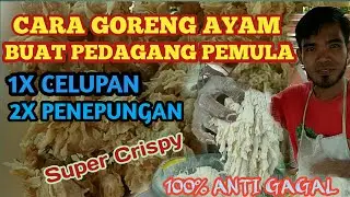 CARA MUDAH BIKIN FRIED CHICKEN ALA KFC KRIBO RENYAH UNTUK PEMULA(2021) ||