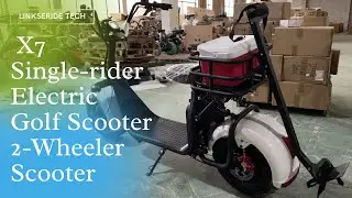 Linkseride X7 Single Rider Electric Golf Scooter Two Wheeler Scooter