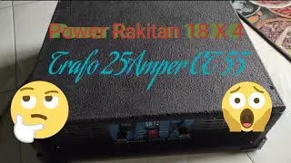 Power Rakitan Gler 25 Amper Buat Angkat 18 Inch X 4 Mantap