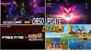 🤯FREE FIRE OB50 UPDATE ALL CHANGES ✅FREE FIRE NEW EVENT..&bull;||#freefire #viralvideo||