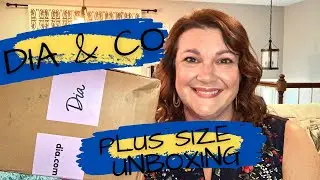 Unboxing and Try-on of my summer Dia & Co style box! A style subscription service for curvy girls.