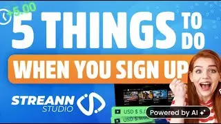5 Things To Do When You Join Streann Studio Powered by AI!