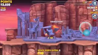 Pyro Shark vs vs SPACE SHIPS (ALIEN INVASION II EVENT) - Hungry Shark Evolution