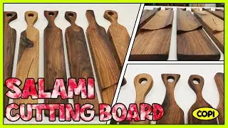 Cutting boards for SALAMI // Made out of walnut