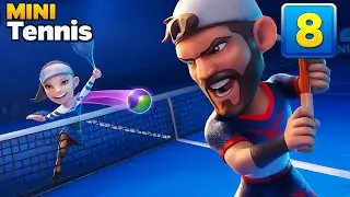 MINI TENNIS | MOBILE GAME | ONLINE GAMES | PART 8 | TOO MANY MISTAKES...I LOST😓 (NO BRAG)