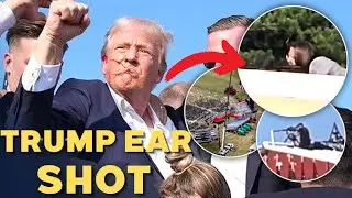 Secret Service spotted Trump shooter on roof 20 minutes before shooting #president #trump