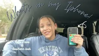 WHAT'S ON MY IPHONE l 2021