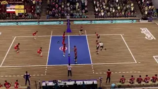 Spike volleyball