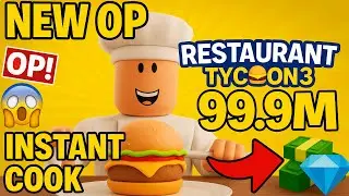 [💎BEST] Restaurant Tycoon 3 Script - Auto Farm Everything | Workers, Drive-Thru, Daily Rewards