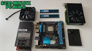 $230 Mini ITX PC Build | i7 4770 + GTX 1660 TI 6GB | Flex PSU