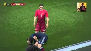 FIFA 16 прохождение, ЧМ 2018, часть 6, Шотландия 2-2 Португалия / Career let's play part 6