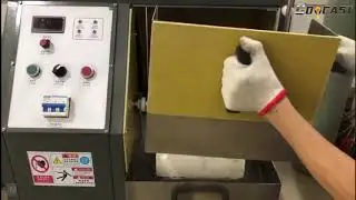 gold, copper, silver melter with 1-15kg manual tilt